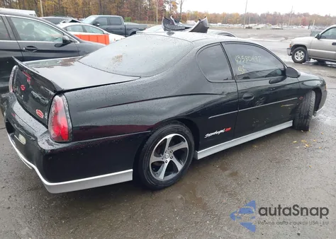 2004 Chevrolet Monte Carlo Supercharged Ss z USA, uszkodzony, nr VIN 2G1WZ151249209817